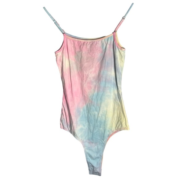 NWT Wild Honey Rhinestone Tie Dye Bodysuit - Picture 2 of 5